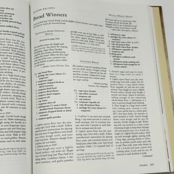 2/$10 Cooking Light Annual Recipes 1999 Hardcover Cookbook Vintage Book - Picture 6 of 10